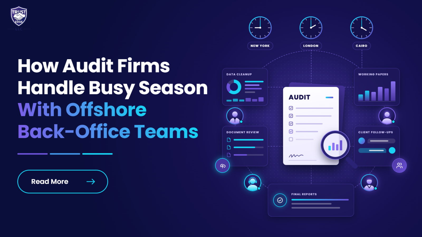 How Audit Firms Handle Busy Season With Offshore Back-Office Teams